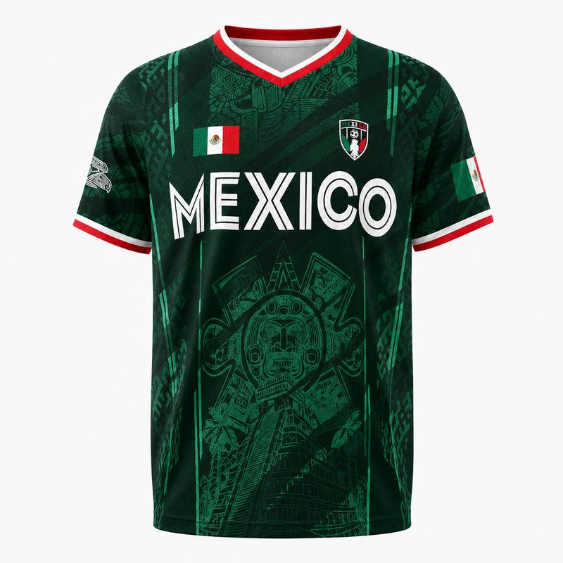 Jersey de Fútbol Guerrero Azteca